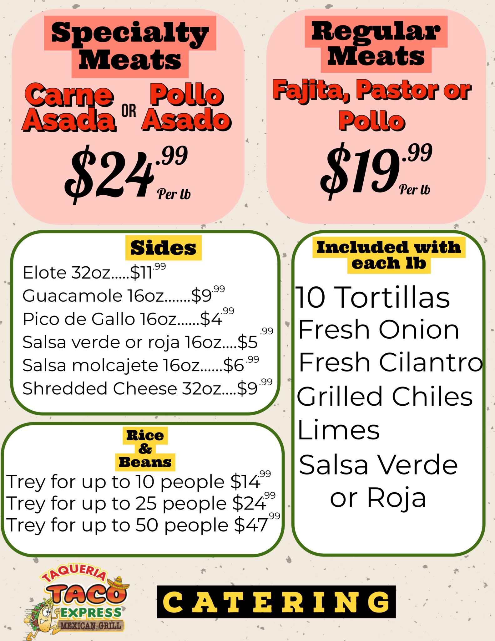 Catering Services Taco Express