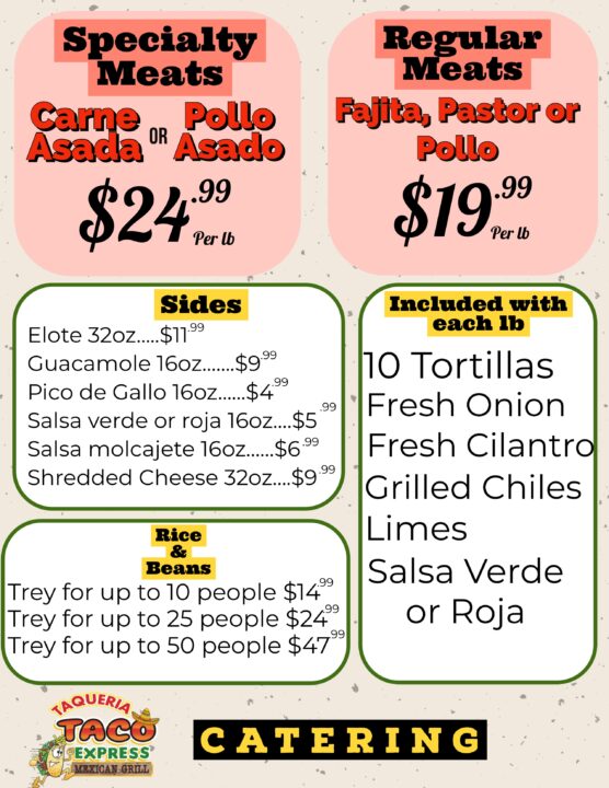 Catering Services Taco Express